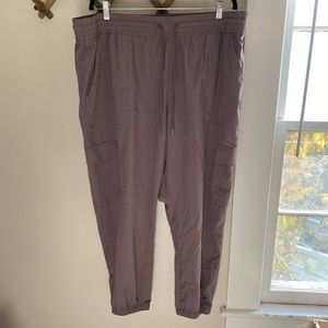 Stretchtech womans Cargo jogger pant - quick dry 42” waist 26” inseam